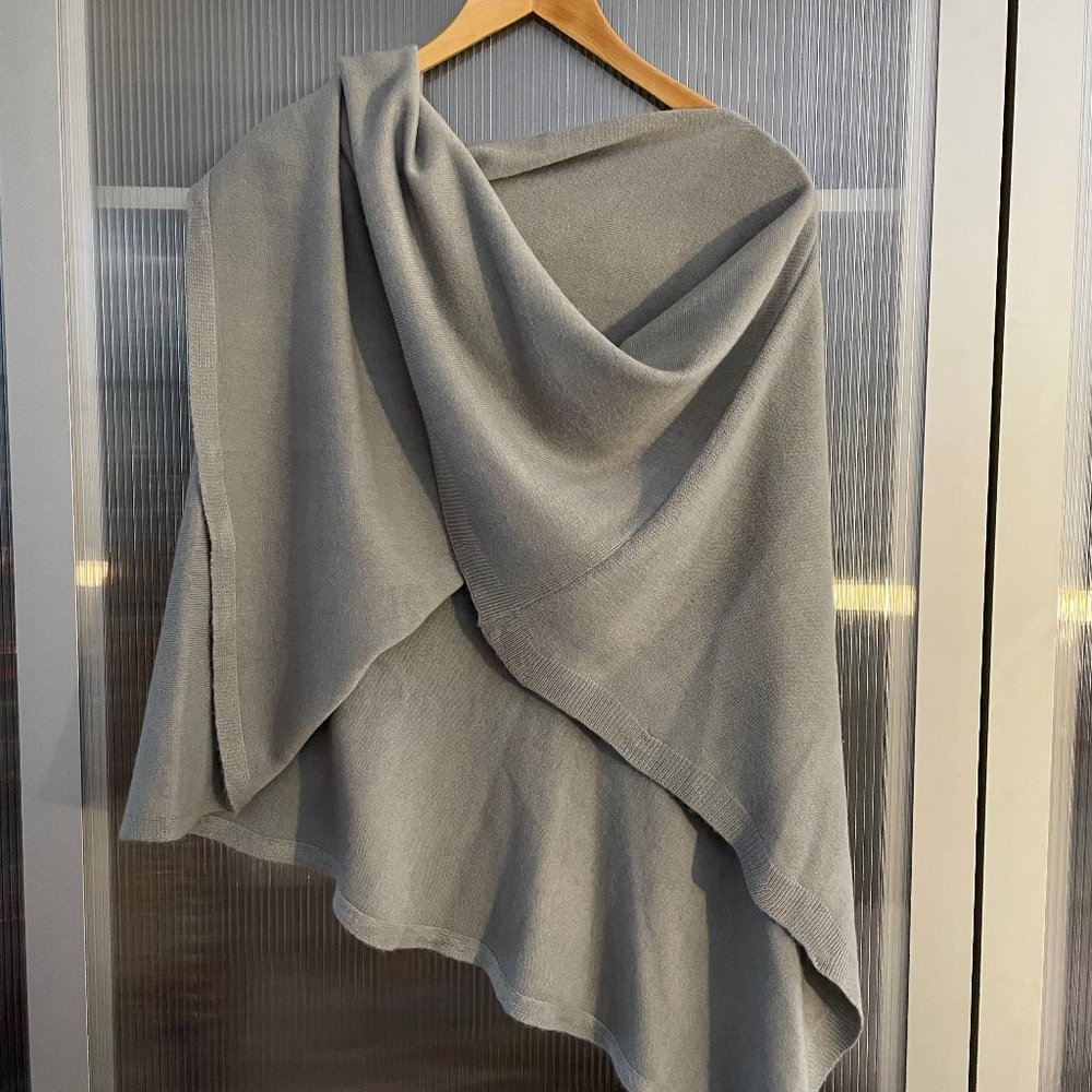 Soft Grey Shawl